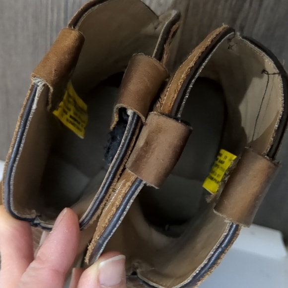 Dan Post Size 11 Child, Brown Leather Cowboy Western Boots Model DPC - 2003 - Picture 4 of 8